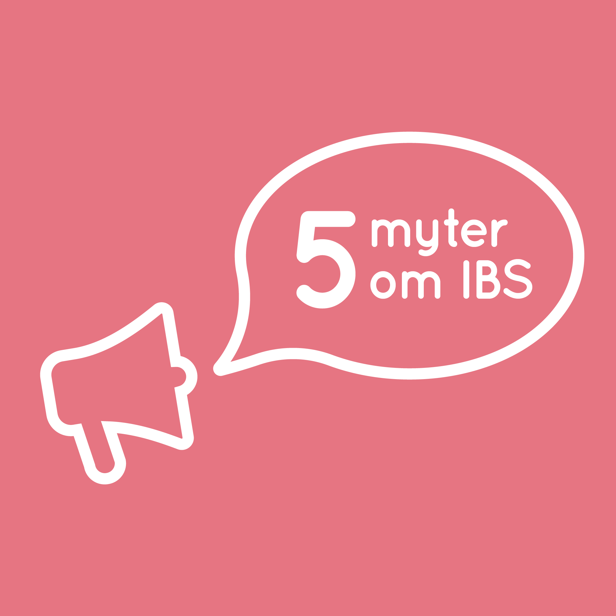 5 myter om IBS